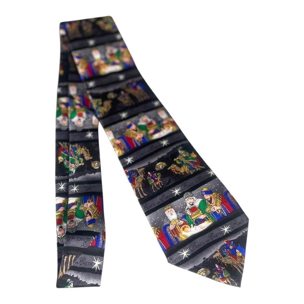 Christmas Men’s Three Wise Men Neck Tie